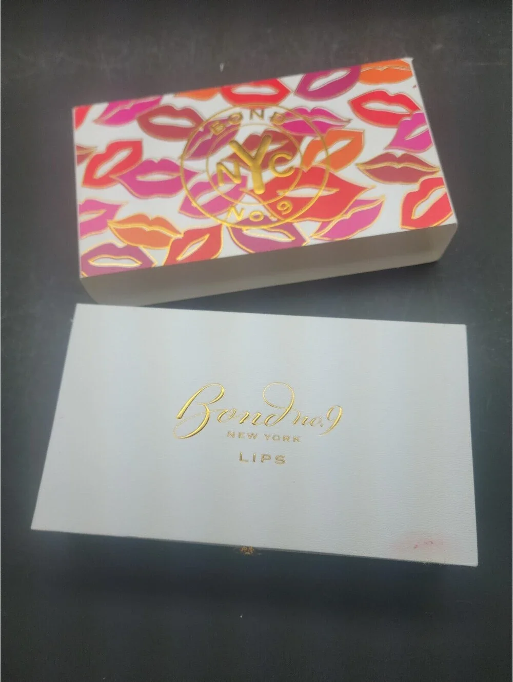 Bond No. 9 New York ~ PARK AVENUE Refillable 2 Pc Lipstick Set Gold Case ~READ!!